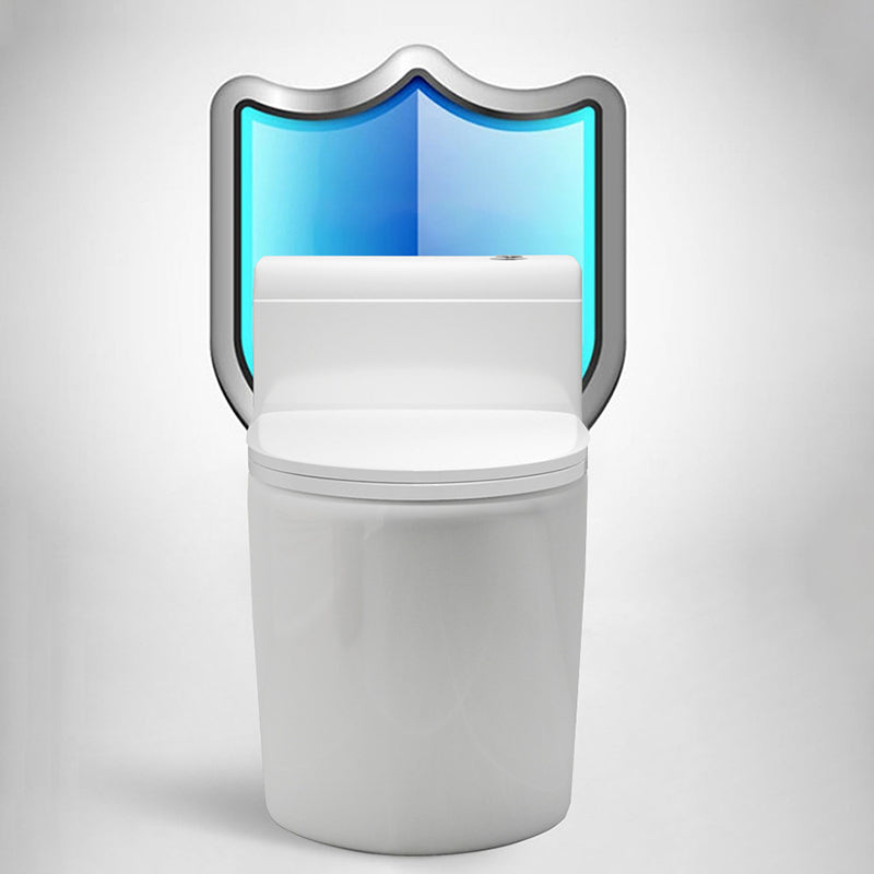 Contemporary Ceramic Floor Mounted Toilet Indoor All-In-One Toilet Bowl Clearhalo 'Bathroom Remodel & Bathroom Fixtures' 'Home Improvement' 'home_improvement' 'home_improvement_toilets' 'Toilets & Bidets' 'Toilets' 6719763