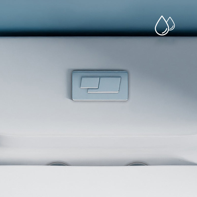 Glossy White Toilet with Glazed Surface Modern All-In-One Toilet Bowl Clearhalo 'Bathroom Remodel & Bathroom Fixtures' 'Home Improvement' 'home_improvement' 'home_improvement_toilets' 'Toilets & Bidets' 'Toilets' 6719791