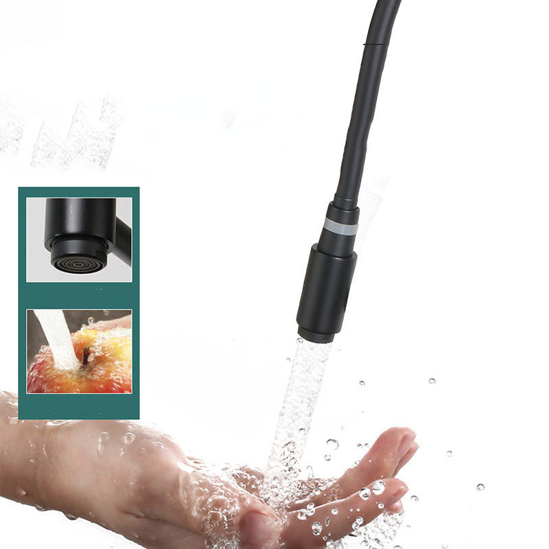 Modern Farmhouse Kitchen Faucet Pull down One Handle High Arch Water Filler Clearhalo 'Home Improvement' 'home_improvement' 'home_improvement_kitchen_faucets' 'Kitchen Faucets' 'Kitchen Remodel & Kitchen Fixtures' 'Kitchen Sinks & Faucet Components' 'kitchen_faucets' 6727176