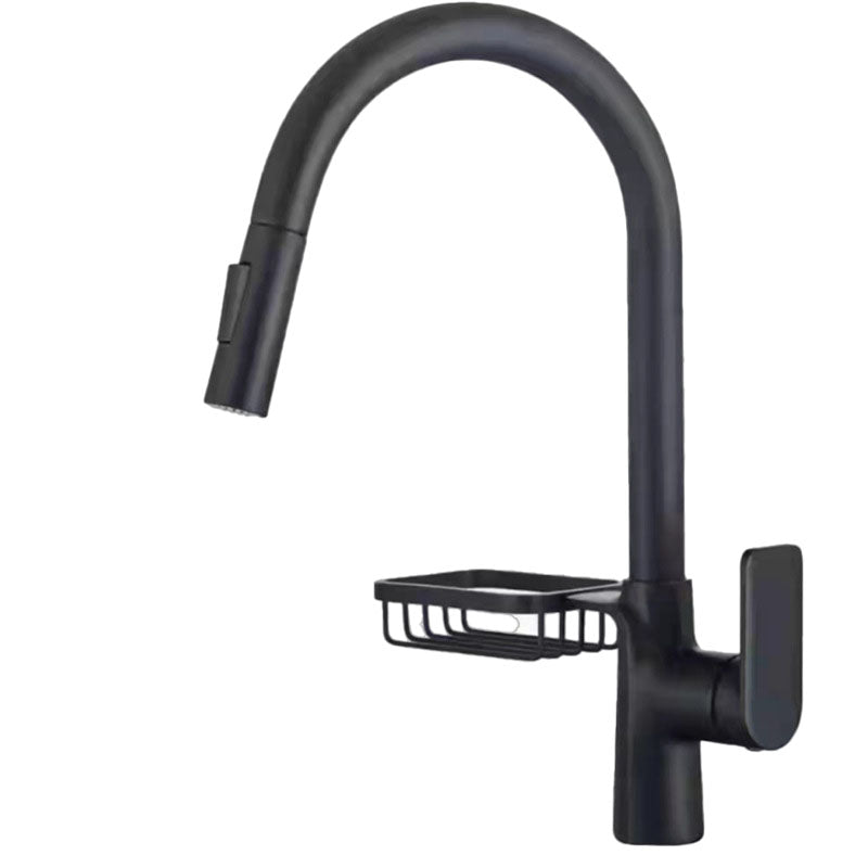 Modern 1-Handle Faucet Copper with Pull out Sprayer with Water Dispenser Faucet Clearhalo 'Home Improvement' 'home_improvement' 'home_improvement_kitchen_faucets' 'Kitchen Faucets' 'Kitchen Remodel & Kitchen Fixtures' 'Kitchen Sinks & Faucet Components' 'kitchen_faucets' 6727244