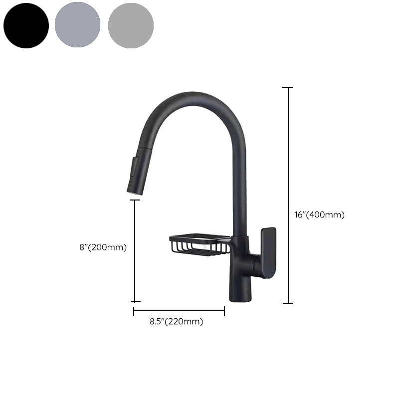 Modern 1-Handle Faucet Copper with Pull out Sprayer with Water Dispenser Faucet Clearhalo 'Home Improvement' 'home_improvement' 'home_improvement_kitchen_faucets' 'Kitchen Faucets' 'Kitchen Remodel & Kitchen Fixtures' 'Kitchen Sinks & Faucet Components' 'kitchen_faucets' 6727248
