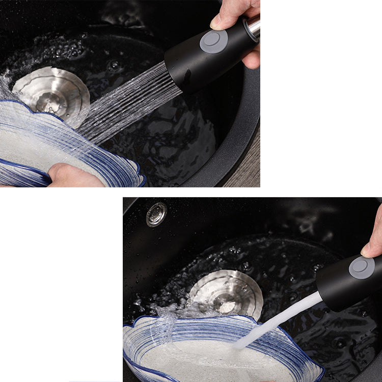 Quartz Kitchen Sink Modern Single Bowl Kitchen Sink with Round Shape Clearhalo 'Home Improvement' 'home_improvement' 'home_improvement_kitchen_sinks' 'Kitchen Remodel & Kitchen Fixtures' 'Kitchen Sinks & Faucet Components' 'Kitchen Sinks' 'kitchen_sinks' 6727489