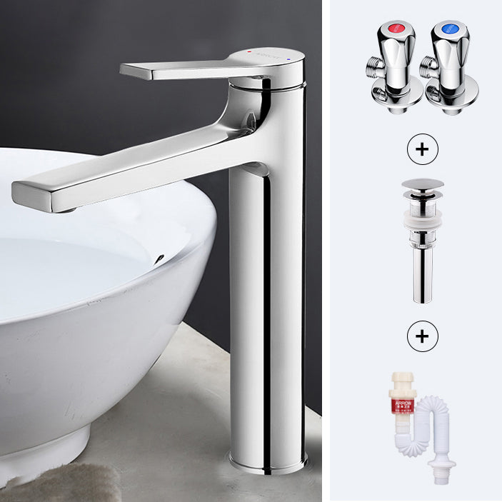 Modern Bathroom Sink Porcelain Square Vessel Lavatory Sink with Pop-Up Drain Clearhalo 'Bathroom Remodel & Bathroom Fixtures' 'Bathroom Sinks & Faucet Components' 'Bathroom Sinks' 'bathroom_sink' 'Home Improvement' 'home_improvement' 'home_improvement_bathroom_sink' 6727632
