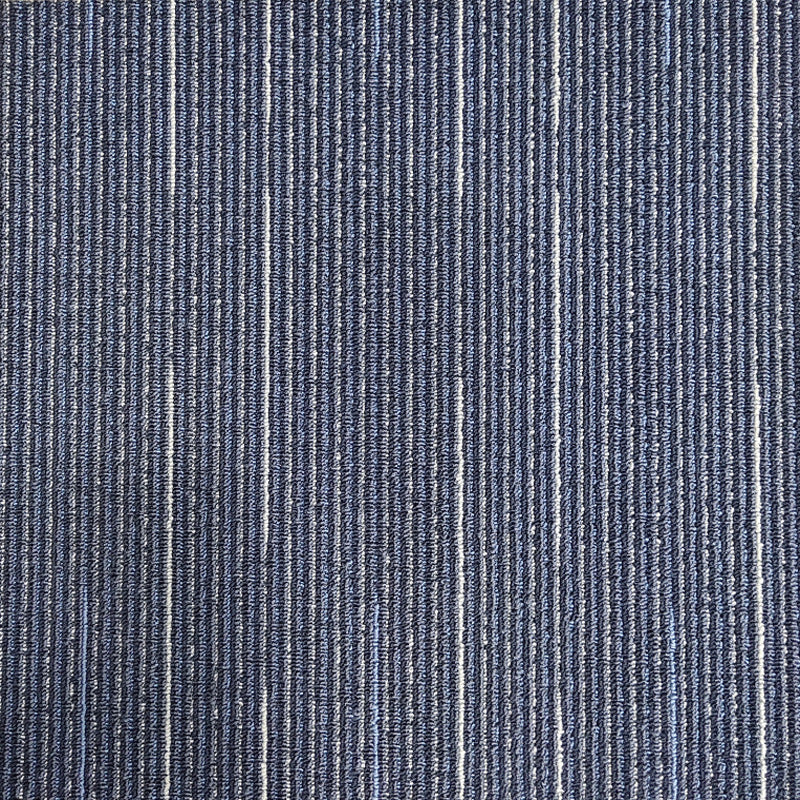 Carpet Tile Non-Skid Fade Resistant Geometry Self Peel and Stick Carpet Tiles Living Room Blue Clearhalo 'Carpet Tiles & Carpet Squares' 'carpet_tiles_carpet_squares' 'Flooring 'Home Improvement' 'home_improvement' 'home_improvement_carpet_tiles_carpet_squares' Walls and Ceiling' 6727791