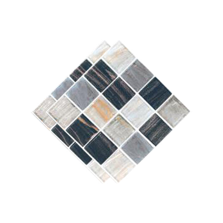 Peel & Stick Mosaic Tile Plastic Square Stain Resistant Peel and Stick Tiles for Shower Grey Clearhalo 'Flooring 'Home Improvement' 'home_improvement' 'home_improvement_peel_stick_blacksplash' 'Peel & Stick Backsplash Tile' 'peel_stick_blacksplash' 'Walls & Ceilings' Walls and Ceiling' 6728160