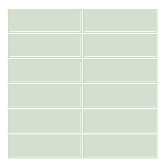 Peel and Stick Tiles Waterproof Plastic Rectangle Peel & Stick Tile for Kitchen 2-Pack Clearhalo 'Flooring 'Home Improvement' 'home_improvement' 'home_improvement_peel_stick_blacksplash' 'Peel & Stick Backsplash Tile' 'peel_stick_blacksplash' 'Walls & Ceilings' Walls and Ceiling' 6728206