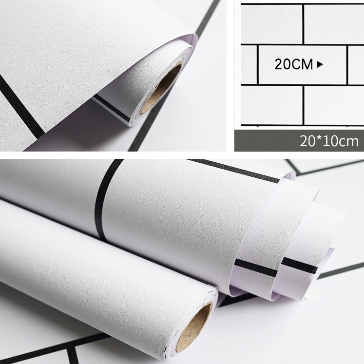 Modern Kitchen Backsplash Tile Plaid Print Peel and Stick Backsplash Tile Clearhalo 'Flooring 'Home Improvement' 'home_improvement' 'home_improvement_peel_stick_blacksplash' 'Peel & Stick Backsplash Tile' 'peel_stick_blacksplash' 'Walls & Ceilings' Walls and Ceiling' 6728236