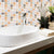 Square Peel and Stick Tile Mosaic Waterproof PVC Peel & Stick Tile for Shower 5-Pack Beige Clearhalo 'Flooring 'Home Improvement' 'home_improvement' 'home_improvement_peel_stick_blacksplash' 'Peel & Stick Backsplash Tile' 'peel_stick_blacksplash' 'Walls & Ceilings' Walls and Ceiling' 6728248
