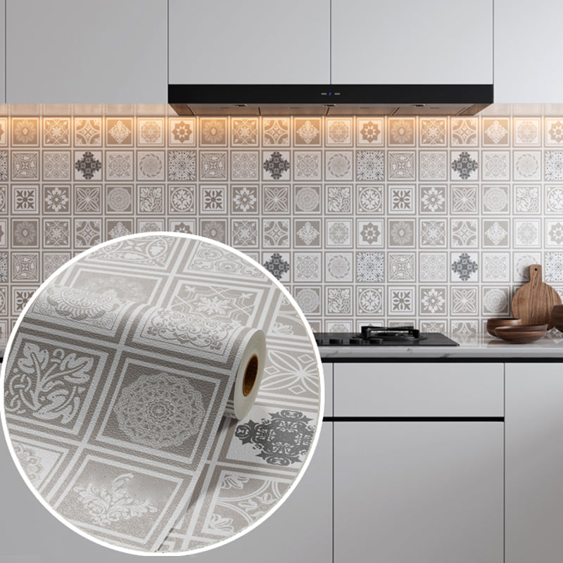Modern Smooth Mosaic Tile Peel and Stick Wall Tile for Kitchen Light Gray Clearhalo 'Flooring 'Home Improvement' 'home_improvement' 'home_improvement_peel_stick_blacksplash' 'Peel & Stick Backsplash Tile' 'peel_stick_blacksplash' 'Walls & Ceilings' Walls and Ceiling' 6728289