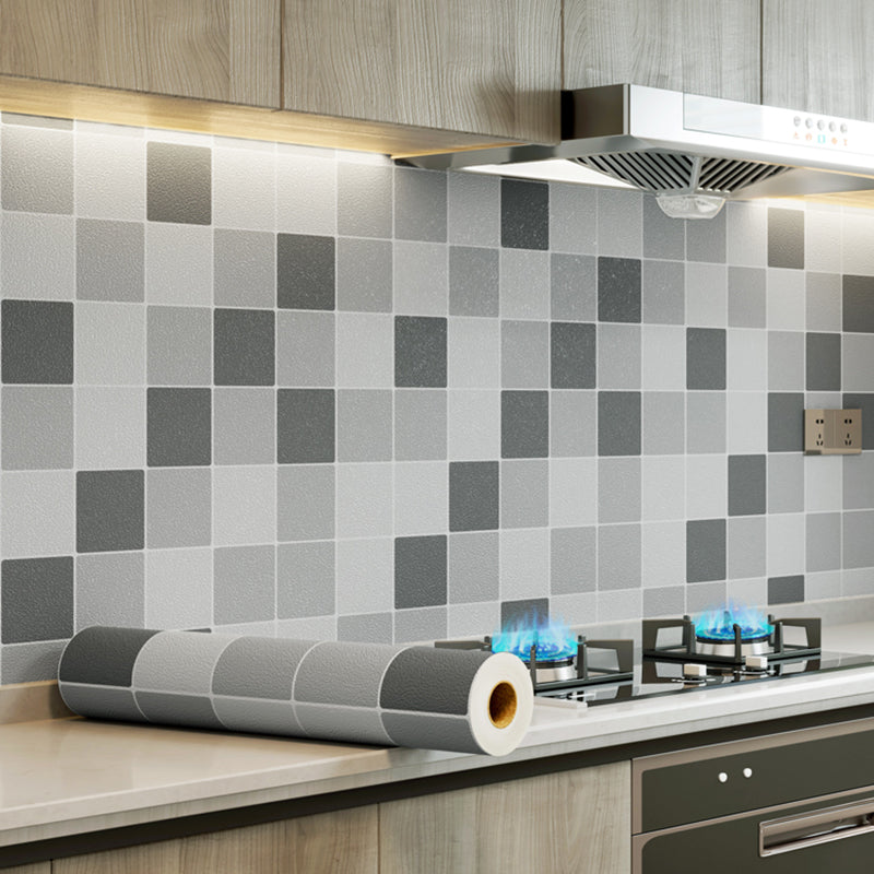 Modern Smooth Mosaic Tile Peel and Stick Wall Tile for Kitchen Clearhalo 'Flooring 'Home Improvement' 'home_improvement' 'home_improvement_peel_stick_blacksplash' 'Peel & Stick Backsplash Tile' 'peel_stick_blacksplash' 'Walls & Ceilings' Walls and Ceiling' 6728290