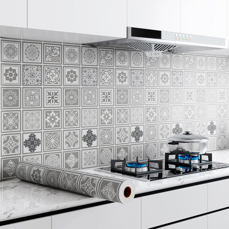 Modern Smooth Mosaic Tile Peel and Stick Wall Tile for Kitchen Clearhalo 'Flooring 'Home Improvement' 'home_improvement' 'home_improvement_peel_stick_blacksplash' 'Peel & Stick Backsplash Tile' 'peel_stick_blacksplash' 'Walls & Ceilings' Walls and Ceiling' 6728301