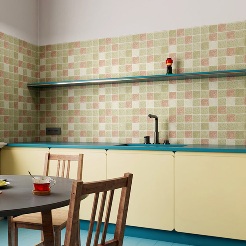 Modern Smooth Mosaic Tile Peel and Stick Wall Tile for Kitchen Clearhalo 'Flooring 'Home Improvement' 'home_improvement' 'home_improvement_peel_stick_blacksplash' 'Peel & Stick Backsplash Tile' 'peel_stick_blacksplash' 'Walls & Ceilings' Walls and Ceiling' 6728308
