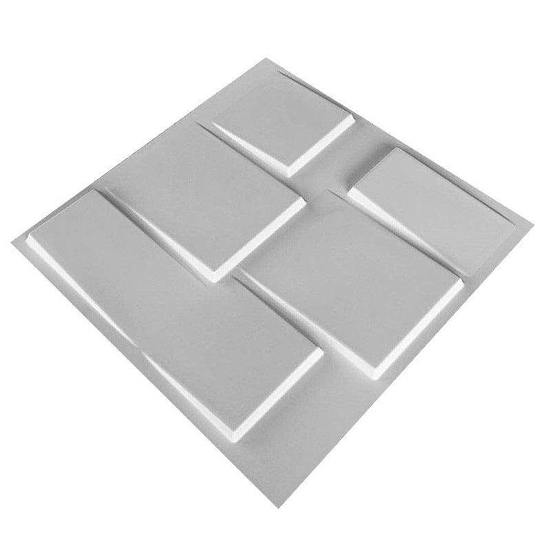 Modern Square Wall Paneling Peel and Stick Geometric Pattern Wall Paneling Clearhalo 'Flooring 'Home Improvement' 'home_improvement' 'home_improvement_wall_paneling' 'Wall Paneling' 'wall_paneling' 'Walls & Ceilings' Walls and Ceiling' 6728350