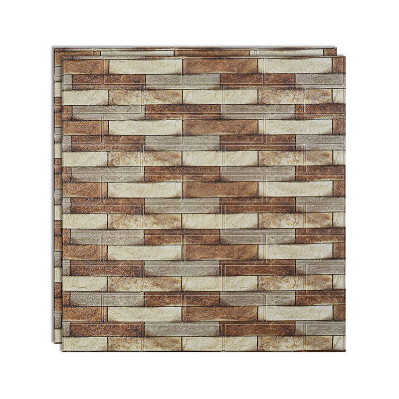 Contemporary Style Wall Access Panel Peel and Stick Wall Access Panel Yellow-Brown 0.2" Clearhalo 'Flooring 'Home Improvement' 'home_improvement' 'home_improvement_wall_paneling' 'Wall Paneling' 'wall_paneling' 'Walls & Ceilings' Walls and Ceiling' 6728379