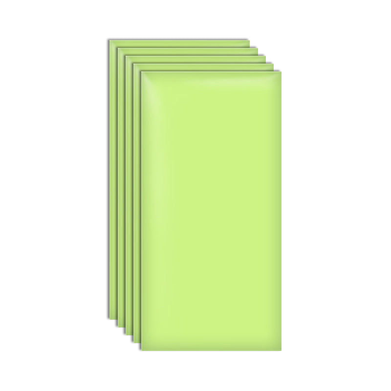 Modern Style Wainscoting Upholstered Peel and Stick Wainscoting Green Clearhalo 'Flooring 'Home Improvement' 'home_improvement' 'home_improvement_wall_paneling' 'Wall Paneling' 'wall_paneling' 'Walls & Ceilings' Walls and Ceiling' 6728456