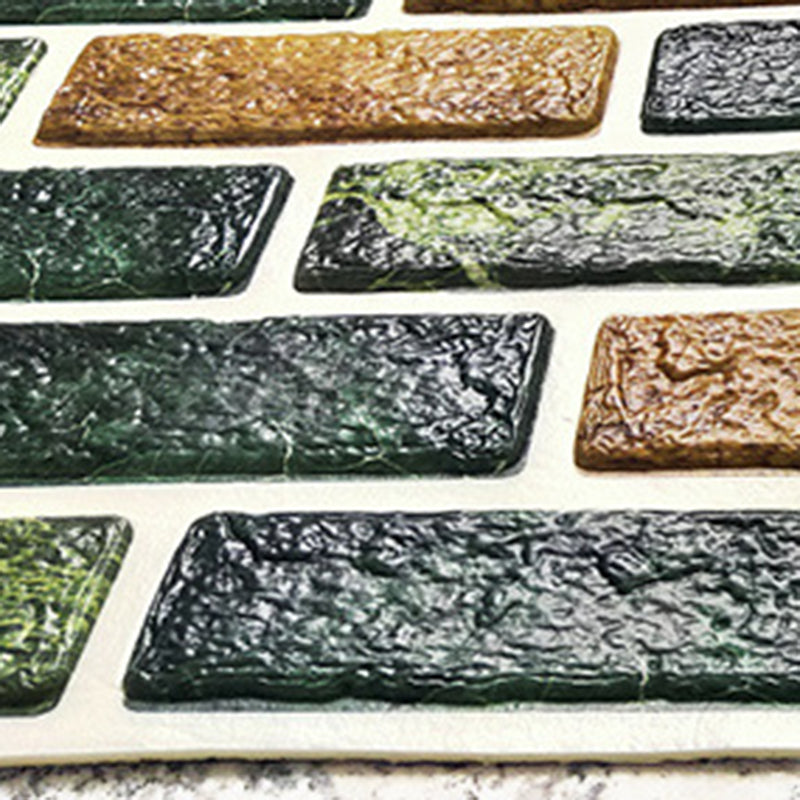 Industrial Style 3D Wall Plank Brick Wall Panels Peel Stick Installation Clearhalo 'Flooring 'Home Improvement' 'home_improvement' 'home_improvement_wall_paneling' 'Wall Paneling' 'wall_paneling' 'Walls & Ceilings' Walls and Ceiling' 6728473