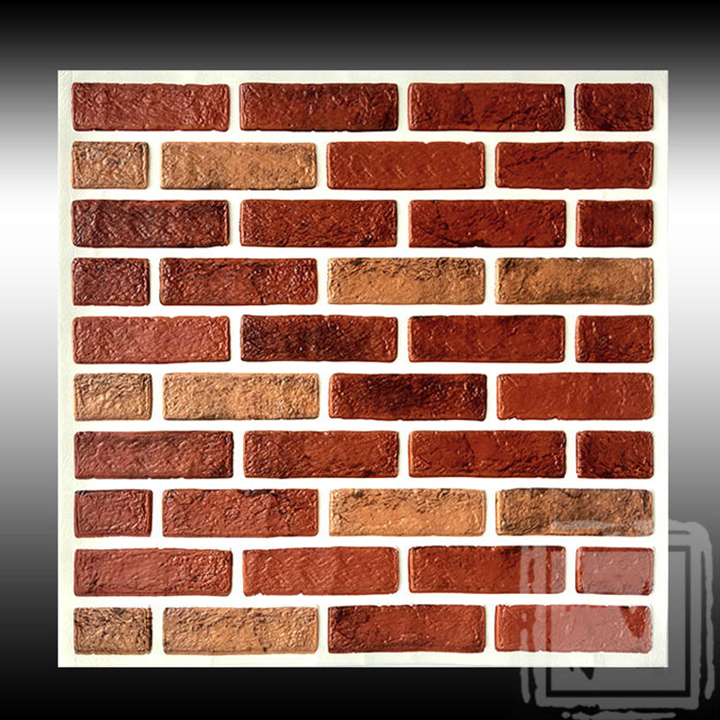 Industrial Style 3D Wall Plank Brick Wall Panels Peel Stick Installation Crimson Clearhalo 'Flooring 'Home Improvement' 'home_improvement' 'home_improvement_wall_paneling' 'Wall Paneling' 'wall_paneling' 'Walls & Ceilings' Walls and Ceiling' 6728481