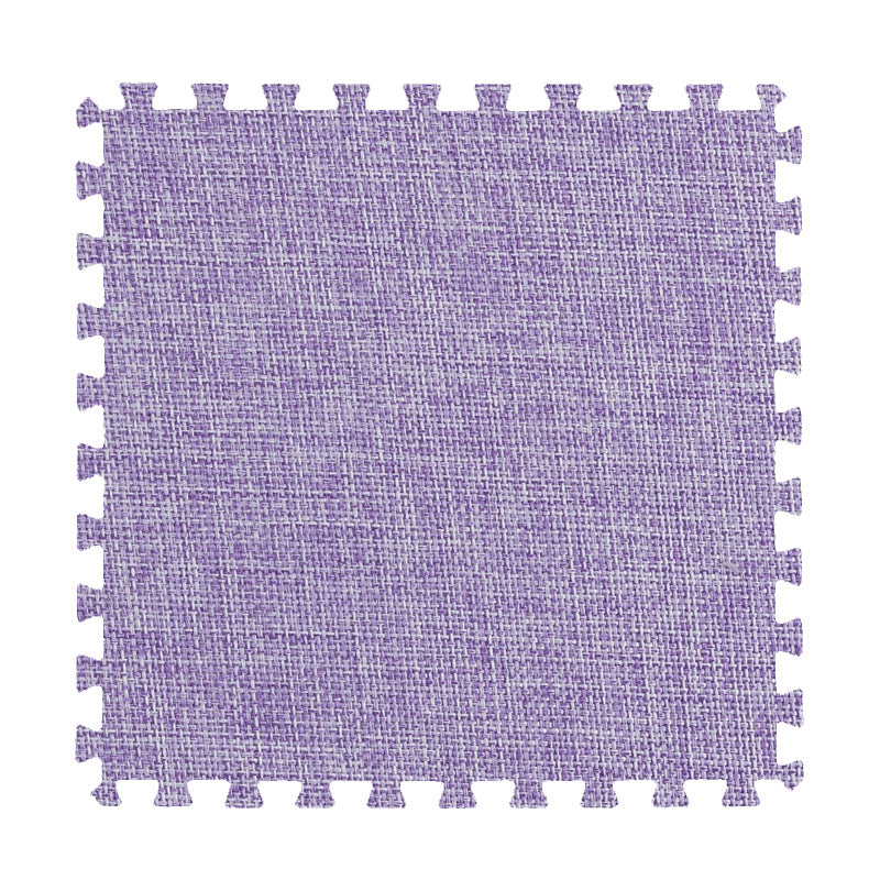 Level Loop Carpet Tile Colorful Non-Skid Interlocking Bedroom Carpet Tiles Light Purple Clearhalo 'Carpet Tiles & Carpet Squares' 'carpet_tiles_carpet_squares' 'Flooring 'Home Improvement' 'home_improvement' 'home_improvement_carpet_tiles_carpet_squares' Walls and Ceiling' 6728537