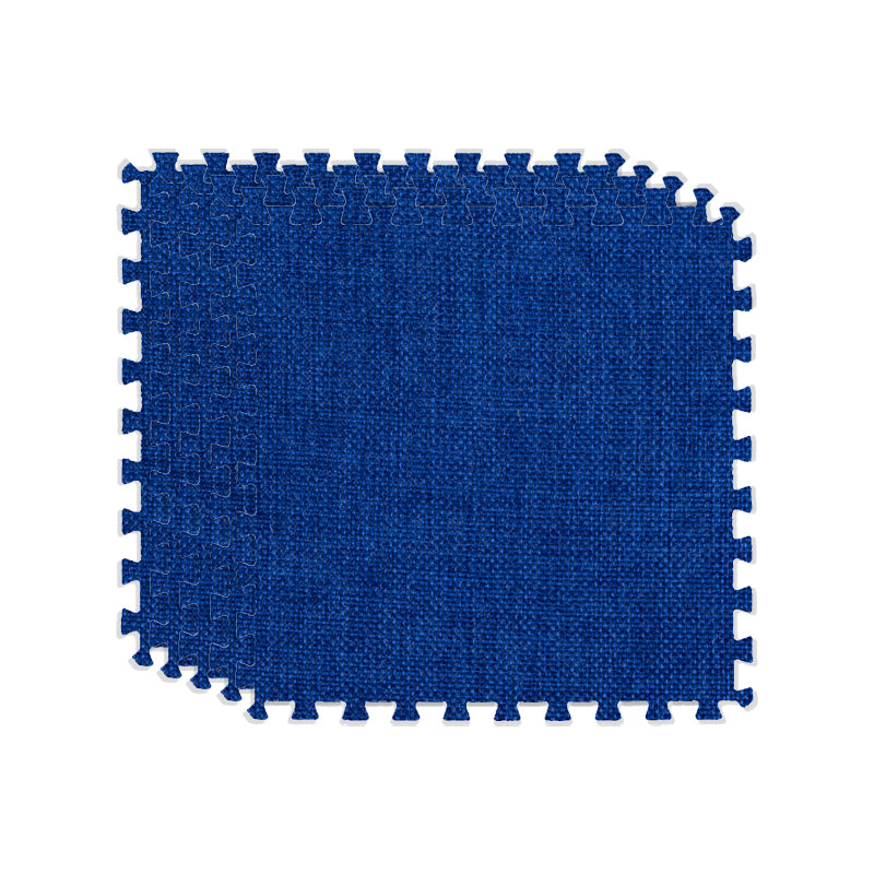 Carpet Tile Fade Resistant Non-Skid Solid Color Interlocking Carpet Tile Living Room Royal Blue Clearhalo 'Carpet Tiles & Carpet Squares' 'carpet_tiles_carpet_squares' 'Flooring 'Home Improvement' 'home_improvement' 'home_improvement_carpet_tiles_carpet_squares' Walls and Ceiling' 6728554