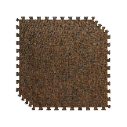 Carpet Tile Fade Resistant Non-Skid Solid Color Interlocking Carpet Tile Living Room Coffee Clearhalo 'Carpet Tiles & Carpet Squares' 'carpet_tiles_carpet_squares' 'Flooring 'Home Improvement' 'home_improvement' 'home_improvement_carpet_tiles_carpet_squares' Walls and Ceiling' 6728558