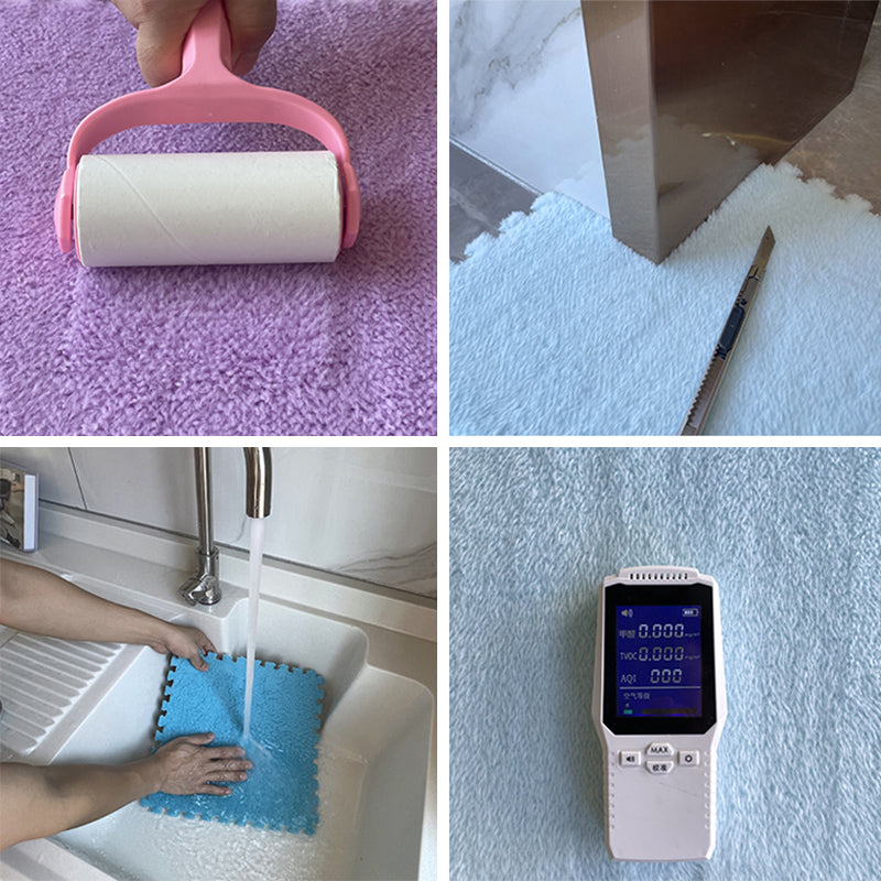 Multi-Color Level Loop Carpet Tile Non-Skid Interlocking Bedroom Carpet Tiles Clearhalo 'Carpet Tiles & Carpet Squares' 'carpet_tiles_carpet_squares' 'Flooring 'Home Improvement' 'home_improvement' 'home_improvement_carpet_tiles_carpet_squares' Walls and Ceiling' 6728613