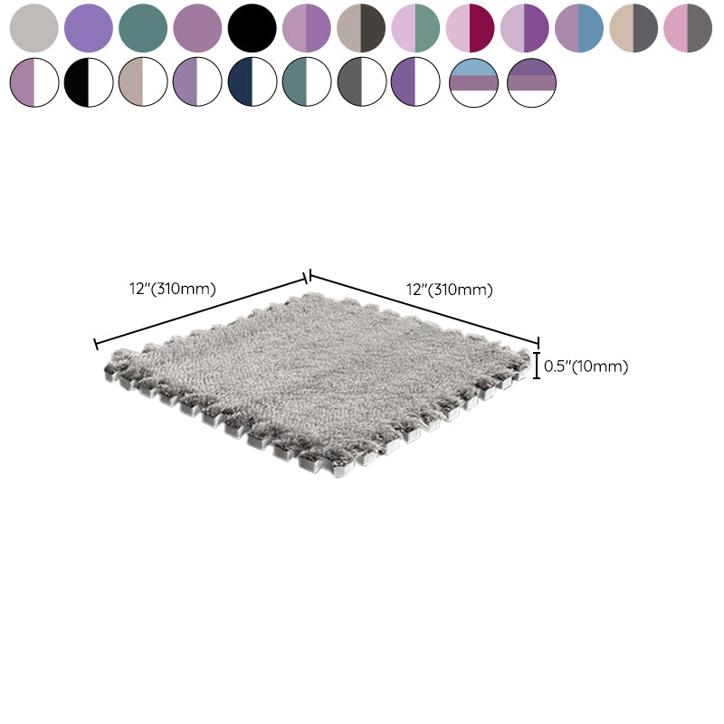 Multi-Color Level Loop Carpet Tile Non-Skid Interlocking Bedroom Carpet Tiles Clearhalo 'Carpet Tiles & Carpet Squares' 'carpet_tiles_carpet_squares' 'Flooring 'Home Improvement' 'home_improvement' 'home_improvement_carpet_tiles_carpet_squares' Walls and Ceiling' 6728637