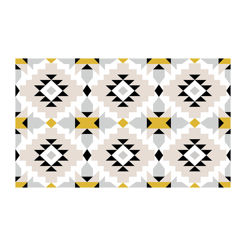 Low Gloss Vinyl Flooring Peel and Stick PVC Vinyl Flooring with Square Edge Gray-Yellow Clearhalo 'Flooring 'Home Improvement' 'home_improvement' 'home_improvement_vinyl_flooring' 'Vinyl Flooring' 'vinyl_flooring' Walls and Ceiling' 6728759