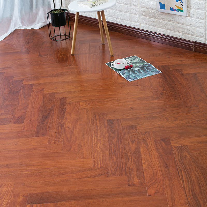 Retro Wooden Laminate Flooring Fade Resistant Click Lock Laminate Floor Red Brown Clearhalo 'Flooring 'Home Improvement' 'home_improvement' 'home_improvement_laminate_flooring' 'Laminate Flooring' 'laminate_flooring' Walls and Ceiling' 6728836