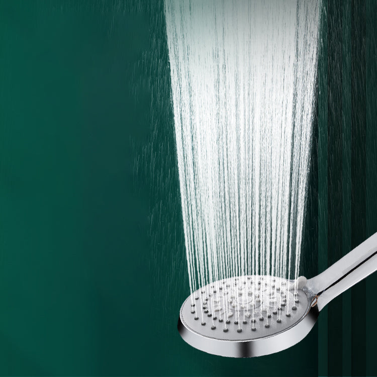 Contemporary Handheld Shower Head High Flow 5-Spray Patterns Wall-Mount Showerhead Clearhalo 'Bathroom Remodel & Bathroom Fixtures' 'Home Improvement' 'home_improvement' 'home_improvement_shower_heads' 'Shower Heads' 'shower_heads' 'Showers & Bathtubs Plumbing' 'Showers & Bathtubs' 6729036