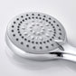 Contemporary Handheld Shower Head High Flow 5-Spray Patterns Wall-Mount Showerhead Clearhalo 'Bathroom Remodel & Bathroom Fixtures' 'Home Improvement' 'home_improvement' 'home_improvement_shower_heads' 'Shower Heads' 'shower_heads' 'Showers & Bathtubs Plumbing' 'Showers & Bathtubs' 6729043