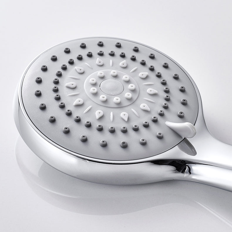 Contemporary Handheld Shower Head High Flow 5-Spray Patterns Wall-Mount Showerhead Clearhalo 'Bathroom Remodel & Bathroom Fixtures' 'Home Improvement' 'home_improvement' 'home_improvement_shower_heads' 'Shower Heads' 'shower_heads' 'Showers & Bathtubs Plumbing' 'Showers & Bathtubs' 6729043