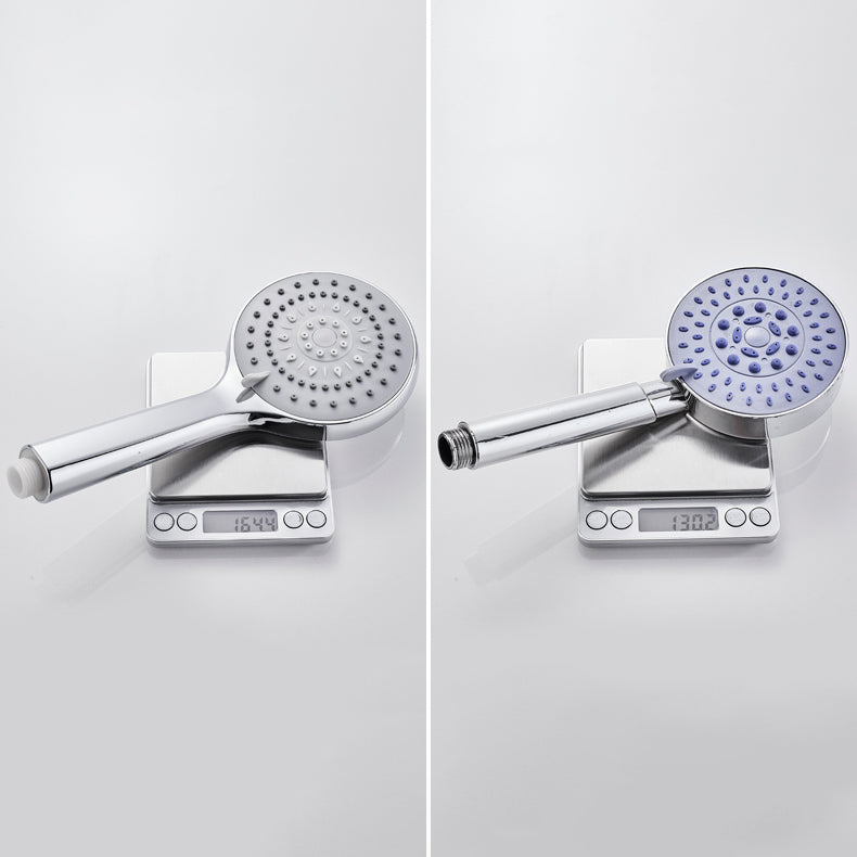Contemporary Handheld Shower Head High Flow 5-Spray Patterns Wall-Mount Showerhead Clearhalo 'Bathroom Remodel & Bathroom Fixtures' 'Home Improvement' 'home_improvement' 'home_improvement_shower_heads' 'Shower Heads' 'shower_heads' 'Showers & Bathtubs Plumbing' 'Showers & Bathtubs' 6729047