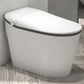 Modern Indoor Siphon Jet Toilet Bowl Floor Mounted All-In-One Toilet White Black Clearhalo 'Bathroom Remodel & Bathroom Fixtures' 'Home Improvement' 'home_improvement' 'home_improvement_toilets' 'Toilets & Bidets' 'Toilets' 6730298