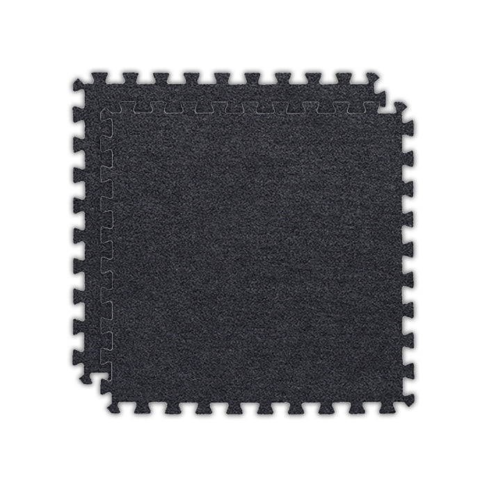 Colorful Level Loop Carpet Tile Non-Skid Interlocking Bedroom Carpet Tiles Dark Gray Clearhalo 'Carpet Tiles & Carpet Squares' 'carpet_tiles_carpet_squares' 'Flooring 'Home Improvement' 'home_improvement' 'home_improvement_carpet_tiles_carpet_squares' Walls and Ceiling' 6732124