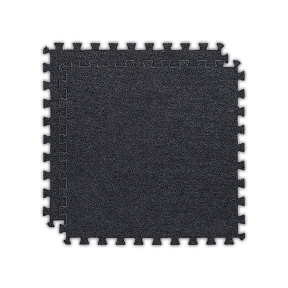 Colorful Level Loop Carpet Tile Non-Skid Interlocking Bedroom Carpet Tiles Dark Gray Clearhalo 'Carpet Tiles & Carpet Squares' 'carpet_tiles_carpet_squares' 'Flooring 'Home Improvement' 'home_improvement' 'home_improvement_carpet_tiles_carpet_squares' Walls and Ceiling' 6732124