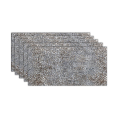 Modern Backsplash Wallpaper Waterproof Peel and Stick Mosaic Tile for Bathroom Smoke Gray Clearhalo 'Flooring 'Home Improvement' 'home_improvement' 'home_improvement_peel_stick_blacksplash' 'Peel & Stick Backsplash Tile' 'peel_stick_blacksplash' 'Walls & Ceilings' Walls and Ceiling' 6732129