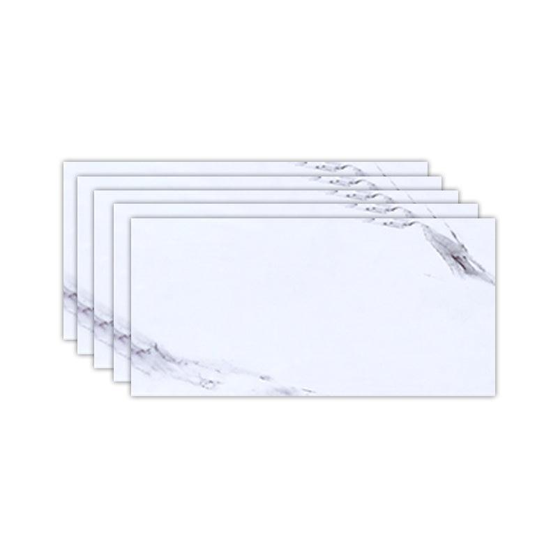 Modern Backsplash Wallpaper Waterproof Peel and Stick Mosaic Tile for Bathroom Light Gray-White Clearhalo 'Flooring 'Home Improvement' 'home_improvement' 'home_improvement_peel_stick_blacksplash' 'Peel & Stick Backsplash Tile' 'peel_stick_blacksplash' 'Walls & Ceilings' Walls and Ceiling' 6732130