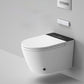 Elongated Wall Mounted Bidet with Heated Seat White 12.20" High Bidet Clearhalo 'Bathroom Remodel & Bathroom Fixtures' 'Bidets' 'Home Improvement' 'home_improvement' 'home_improvement_bidets' 'Toilets & Bidets' 6737948
