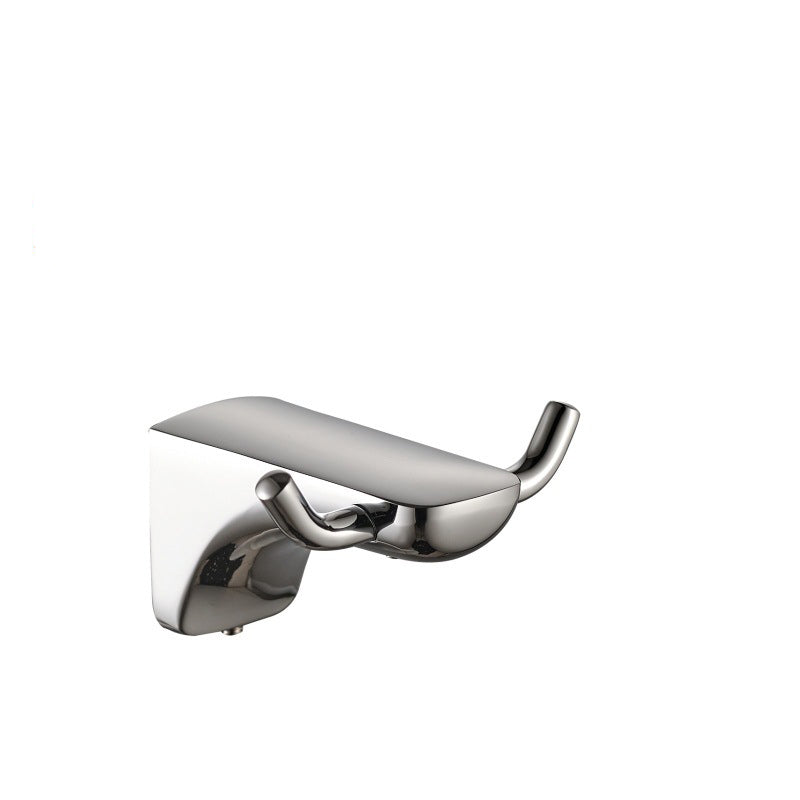 Modern Bathroom Hardware Paper Holder Bath Shelf Silver Bathroom Accessory Kit Towel Robe Hook Clearhalo 'Bathroom Hardware Sets' 'Bathroom Hardware' 'Bathroom Remodel & Bathroom Fixtures' 'bathroom_hardware_sets' 'Home Improvement' 'home_improvement' 'home_improvement_bathroom_hardware_sets' 6738207