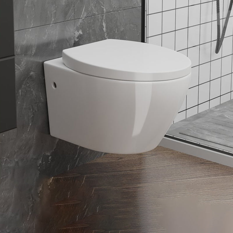 Modern Wall Mount Toilet Bowl One-Piece Urine Toilet for Washroom Clearhalo 'Bathroom Remodel & Bathroom Fixtures' 'Home Improvement' 'home_improvement' 'home_improvement_toilets' 'Toilets & Bidets' 'Toilets' 6741037