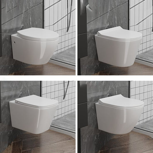 Modern Wall Mount Toilet Bowl One-Piece Urine Toilet for Washroom Clearhalo 'Bathroom Remodel & Bathroom Fixtures' 'Home Improvement' 'home_improvement' 'home_improvement_toilets' 'Toilets & Bidets' 'Toilets' 6741044