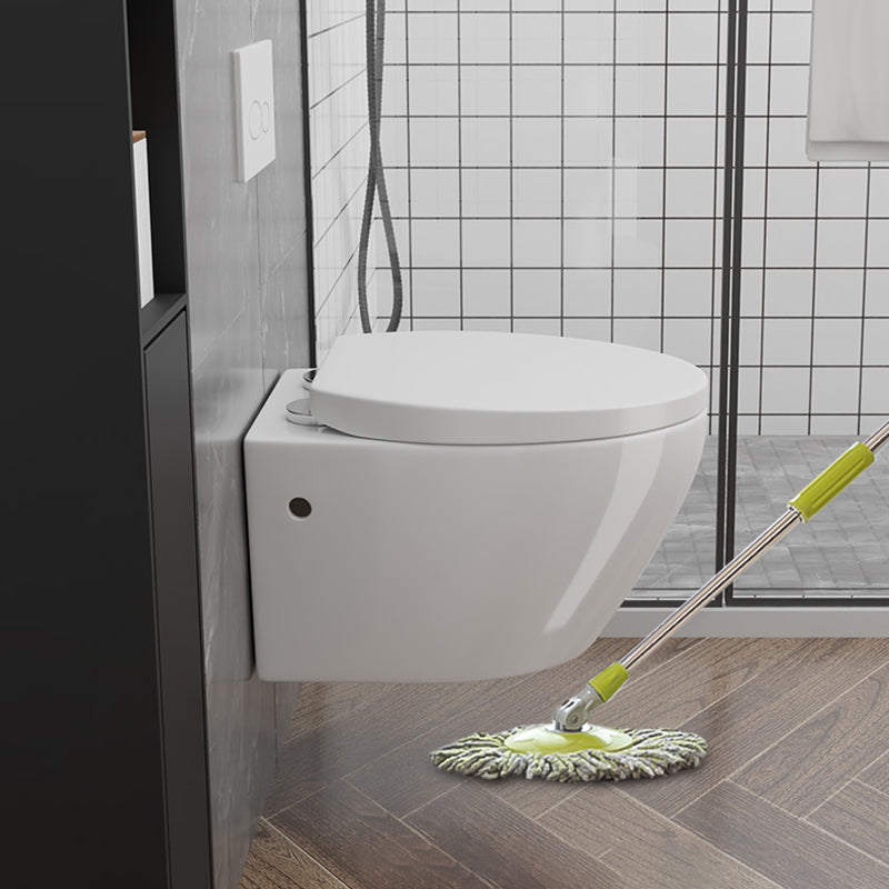 Modern Wall Mount Toilet Bowl One-Piece Urine Toilet for Washroom Clearhalo 'Bathroom Remodel & Bathroom Fixtures' 'Home Improvement' 'home_improvement' 'home_improvement_toilets' 'Toilets & Bidets' 'Toilets' 6741052