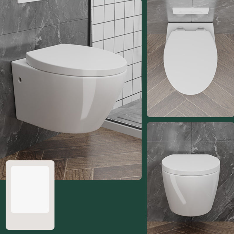Modern Wall Mount Toilet Bowl One-Piece Urine Toilet for Washroom Clearhalo 'Bathroom Remodel & Bathroom Fixtures' 'Home Improvement' 'home_improvement' 'home_improvement_toilets' 'Toilets & Bidets' 'Toilets' 6741054