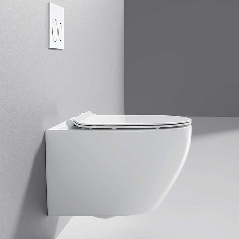 Modern Wall Mount Toilet Bowl One-Piece Urine Toilet for Bathroom Clearhalo 'Bathroom Remodel & Bathroom Fixtures' 'Home Improvement' 'home_improvement' 'home_improvement_toilets' 'Toilets & Bidets' 'Toilets' 6741064