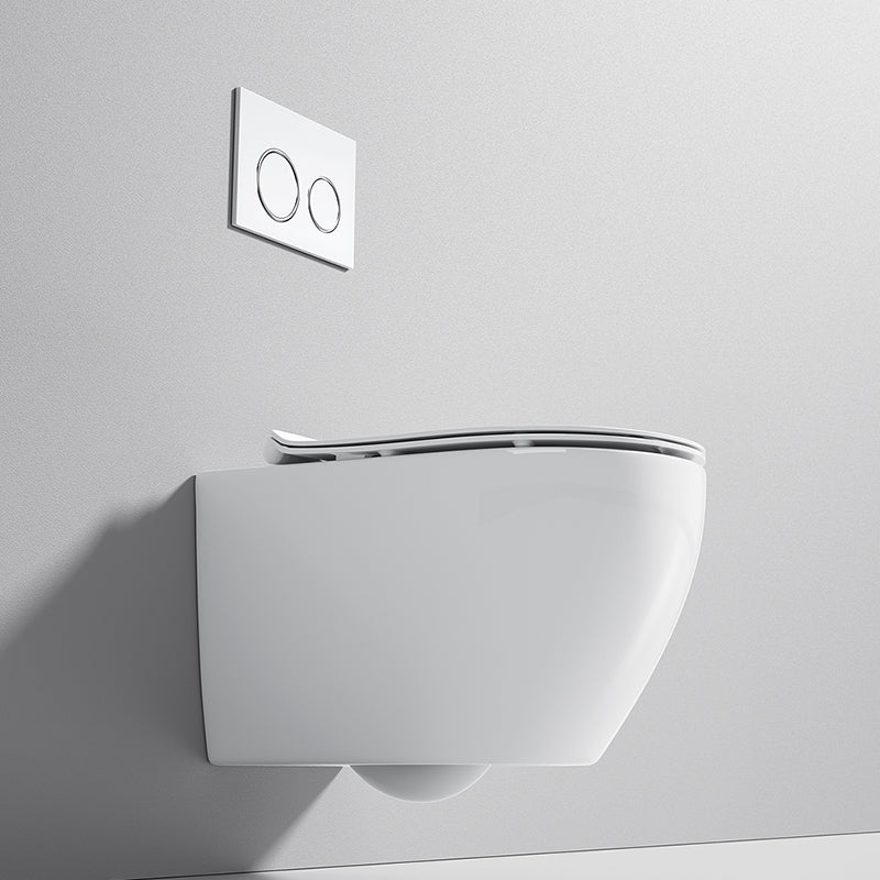 Modern Wall Mount Toilet Bowl One-Piece Urine Toilet for Bathroom Clearhalo 'Bathroom Remodel & Bathroom Fixtures' 'Home Improvement' 'home_improvement' 'home_improvement_toilets' 'Toilets & Bidets' 'Toilets' 6741066