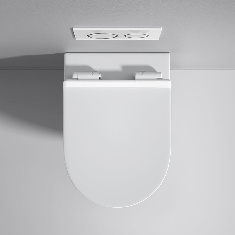 Modern Wall Mount Toilet Bowl One-Piece Urine Toilet for Bathroom Clearhalo 'Bathroom Remodel & Bathroom Fixtures' 'Home Improvement' 'home_improvement' 'home_improvement_toilets' 'Toilets & Bidets' 'Toilets' 6741068