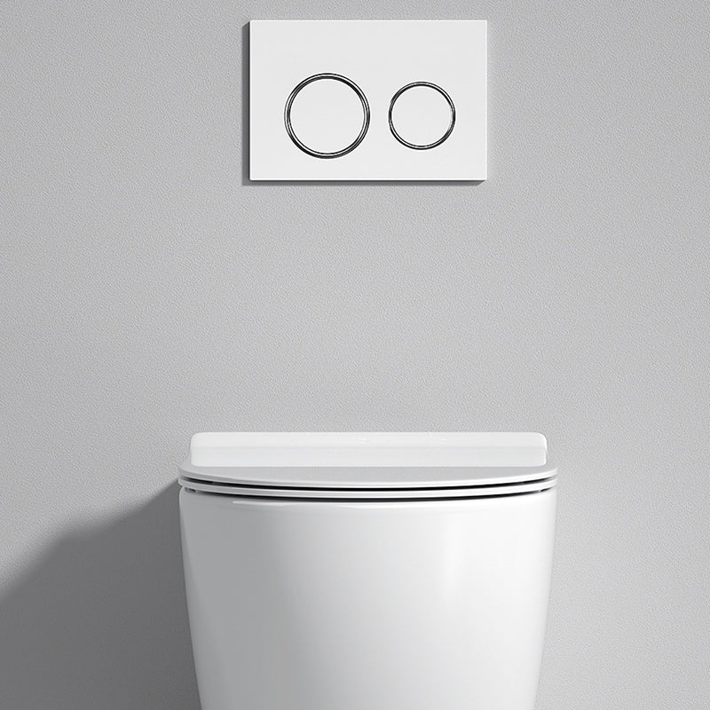 Modern Wall Mount Toilet Bowl One-Piece Urine Toilet for Bathroom Clearhalo 'Bathroom Remodel & Bathroom Fixtures' 'Home Improvement' 'home_improvement' 'home_improvement_toilets' 'Toilets & Bidets' 'Toilets' 6741070