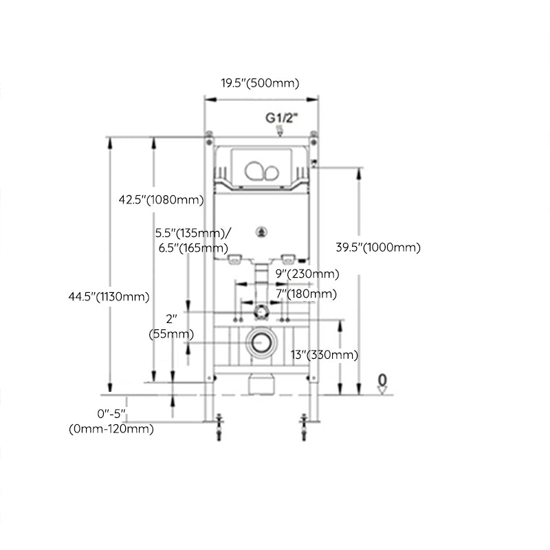 Modern Wall Mount Toilet Bowl One-Piece Urine Toilet for Bathroom Clearhalo 'Bathroom Remodel & Bathroom Fixtures' 'Home Improvement' 'home_improvement' 'home_improvement_toilets' 'Toilets & Bidets' 'Toilets' 6741078