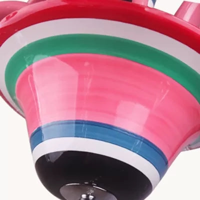 Candle Shaped Hanging Light with Teardrop Crystal Kids Metal Pendant Light in Pink for Girls Room Clearhalo 'Ceiling Lights' 'Chandeliers' Lighting' options 67411