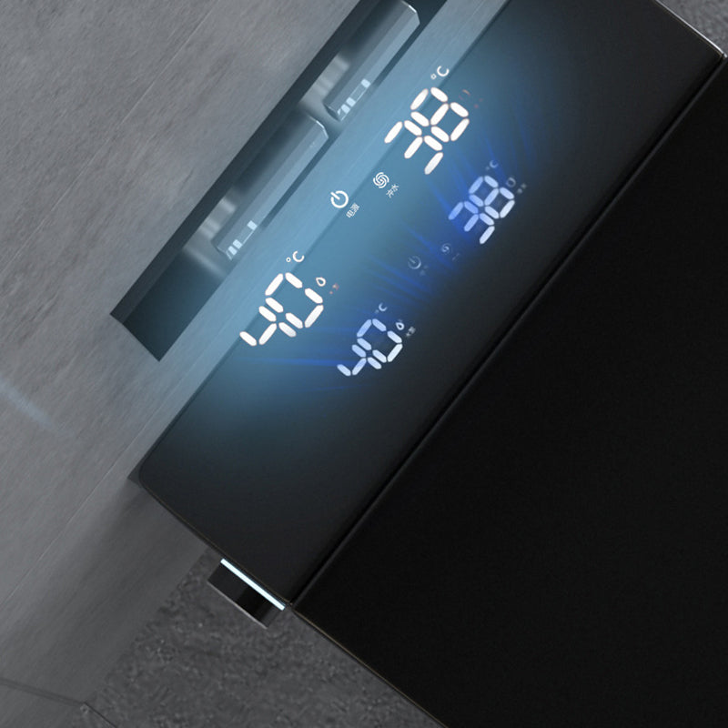 Modern Siphon Jet Flush Toilet One-Piece Wall Mount Toilet for Bathroom Clearhalo 'Bathroom Remodel & Bathroom Fixtures' 'Home Improvement' 'home_improvement' 'home_improvement_toilets' 'Toilets & Bidets' 'Toilets' 6741207